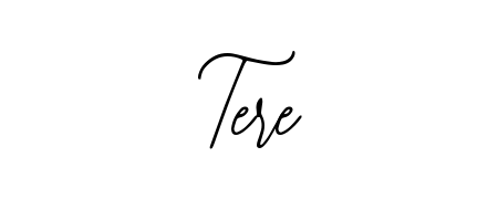 A stylish, flowing autograph style designed for name Tere using Bearetta-2O07w typography. Perfect for digital creative projects. Tere signature style 12 images and pictures png