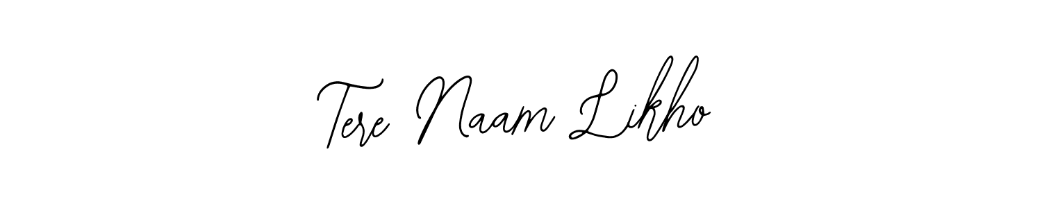 This is the best signature style for the Tere Naam Likho name. Also you like these signature font (Bearetta-2O07w). Mix name signature. Tere Naam Likho signature style 12 images and pictures png