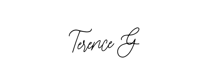 Terence G stylish signature style. Best Handwritten Sign (Bearetta-2O07w) for my name. Handwritten Signature Collection Ideas for my name Terence G. Terence G signature style 12 images and pictures png