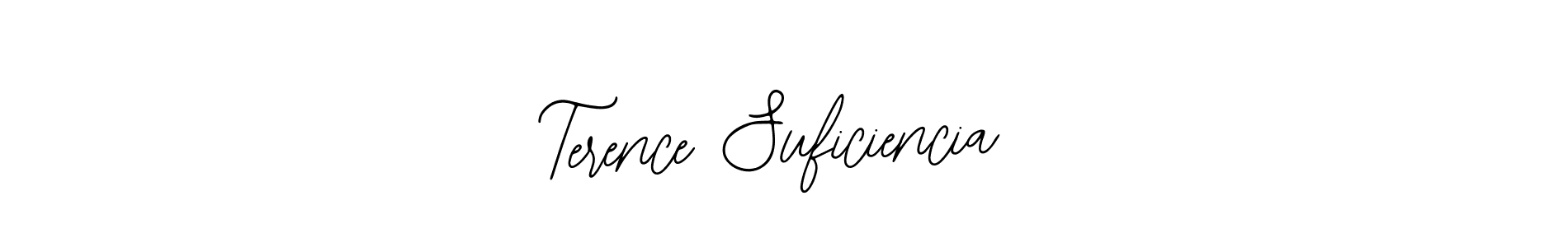 How to make Terence Suficiencia signature? Bearetta-2O07w is a professional autograph style. Create handwritten signature for Terence Suficiencia name. Terence Suficiencia signature style 12 images and pictures png