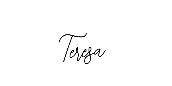 How to make Teresa signature? Bearetta-2O07w is a professional autograph style. Create handwritten signature for Teresa name. Teresa signature style 12 images and pictures png