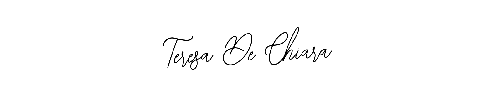 You should practise on your own different ways (Bearetta-2O07w) to write your name (Teresa De Chiara) in signature. don't let someone else do it for you. Teresa De Chiara signature style 12 images and pictures png