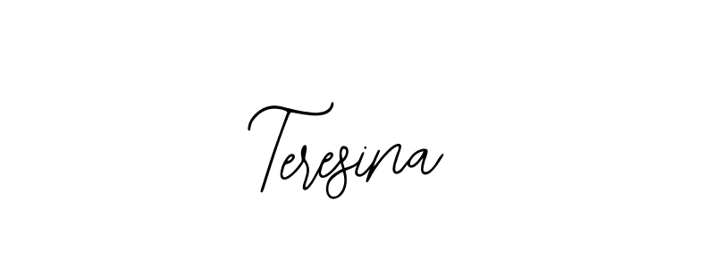 Make a beautiful signature design for name Teresina. Use this online signature maker to create a handwritten signature for free. Teresina signature style 12 images and pictures png