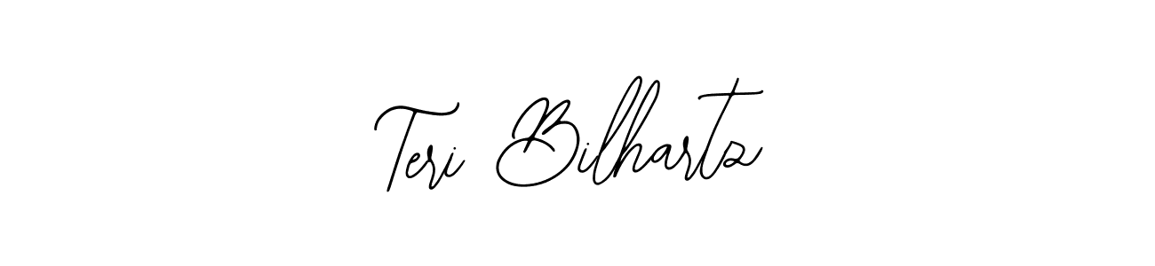You should practise on your own different ways (Bearetta-2O07w) to write your name (Teri Bilhartz) in signature. don't let someone else do it for you. Teri Bilhartz signature style 12 images and pictures png