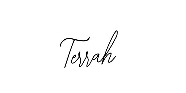 Check out images of Autograph of Terrah name. Actor Terrah Signature Style. Bearetta-2O07w is a professional sign style online. Terrah signature style 12 images and pictures png
