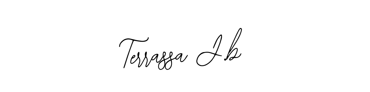 You can use this online signature creator to create a handwritten signature for the name Terrassa J.b. This is the best online autograph maker. Terrassa J.b signature style 12 images and pictures png