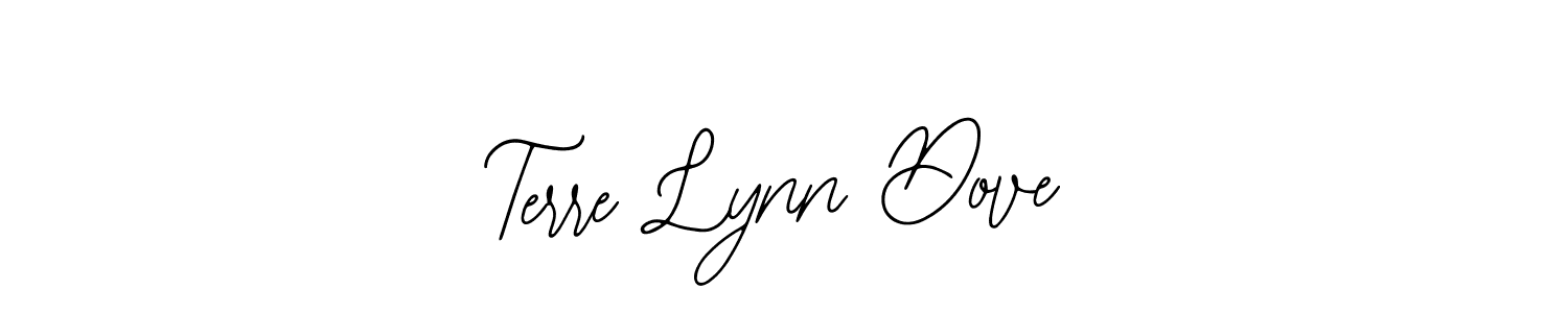 The best way (Bearetta-2O07w) to make a short signature is to pick only two or three words in your name. The name Terre Lynn Dove include a total of six letters. For converting this name. Terre Lynn Dove signature style 12 images and pictures png