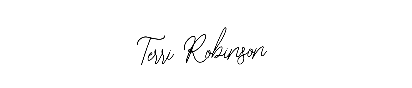 if you are searching for the best signature style for your name Terri Robinson. so please give up your signature search. here we have designed multiple signature styles  using Bearetta-2O07w. Terri Robinson signature style 12 images and pictures png