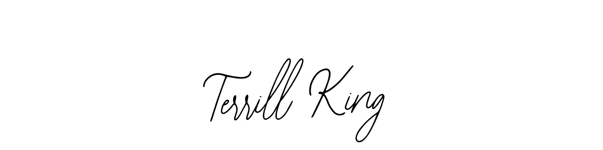 It looks lik you need a new signature style for name Terrill King. Design unique handwritten (Bearetta-2O07w) signature with our free signature maker in just a few clicks. Terrill King signature style 12 images and pictures png