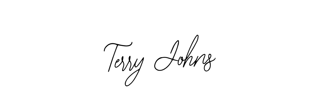 Make a beautiful signature design for name Terry Johns. Use this online signature maker to create a handwritten signature for free. Terry Johns signature style 12 images and pictures png