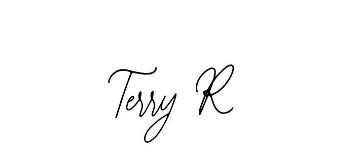 Use a signature maker to create a handwritten signature online. With this signature software, you can design (Bearetta-2O07w) your own signature for name Terry R. Terry R signature style 12 images and pictures png