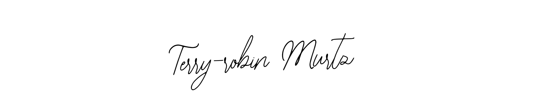 Similarly Bearetta-2O07w is the best handwritten signature design. Signature creator online .You can use it as an online autograph creator for name Terry-robin Murtz. Terry-robin Murtz signature style 12 images and pictures png