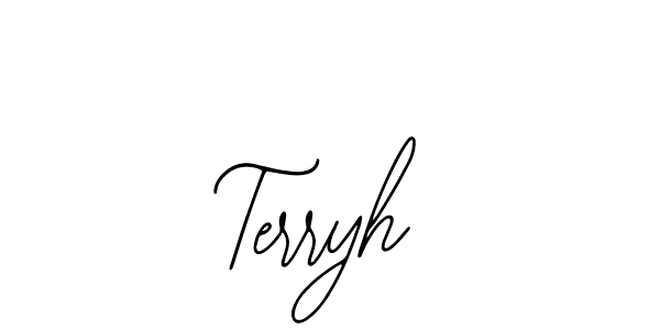 You should practise on your own different ways (Bearetta-2O07w) to write your name (Terryh) in signature. don't let someone else do it for you. Terryh signature style 12 images and pictures png