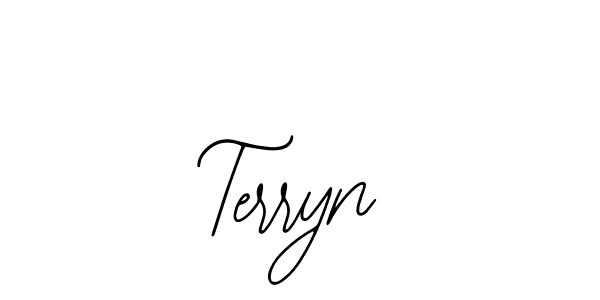 You should practise on your own different ways (Bearetta-2O07w) to write your name (Terryn) in signature. don't let someone else do it for you. Terryn signature style 12 images and pictures png