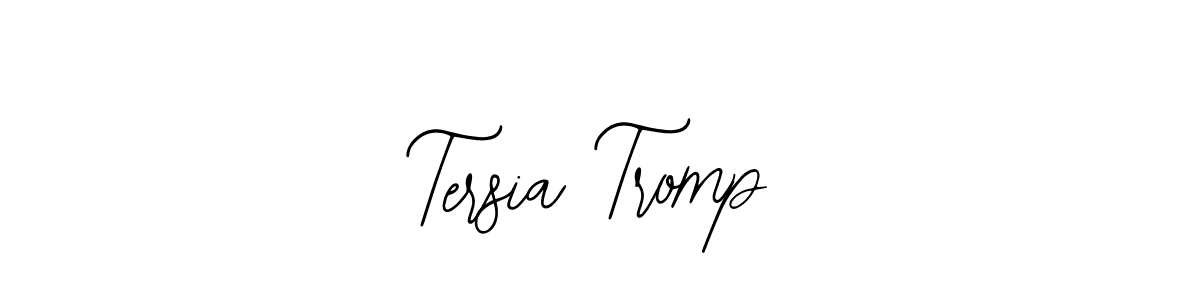 Make a beautiful signature design for name Tersia Tromp. With this signature (Bearetta-2O07w) style, you can create a handwritten signature for free. Tersia Tromp signature style 12 images and pictures png