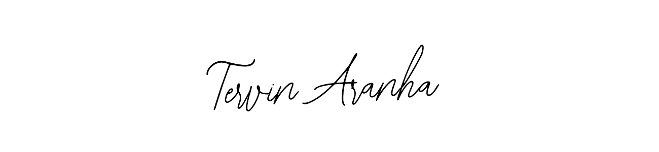 It looks lik you need a new signature style for name Tervin Aranha. Design unique handwritten (Bearetta-2O07w) signature with our free signature maker in just a few clicks. Tervin Aranha signature style 12 images and pictures png