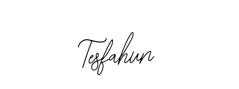 Design your own signature with our free online signature maker. With this signature software, you can create a handwritten (Bearetta-2O07w) signature for name Tesfahun. Tesfahun signature style 12 images and pictures png