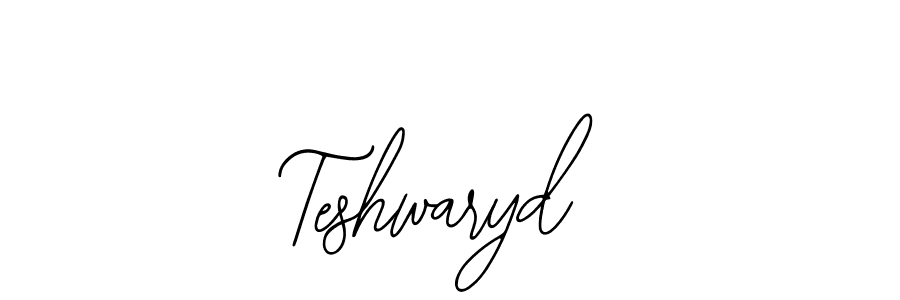 Create a beautiful signature design for name Teshwaryd. With this signature (Bearetta-2O07w) fonts, you can make a handwritten signature for free. Teshwaryd signature style 12 images and pictures png