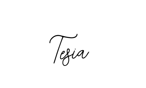 The best way (Bearetta-2O07w) to make a short signature is to pick only two or three words in your name. The name Tesia include a total of six letters. For converting this name. Tesia signature style 12 images and pictures png