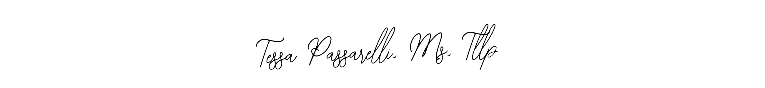 Similarly Bearetta-2O07w is the best handwritten signature design. Signature creator online .You can use it as an online autograph creator for name Tessa Passarelli, Ms, Tllp. Tessa Passarelli, Ms, Tllp signature style 12 images and pictures png