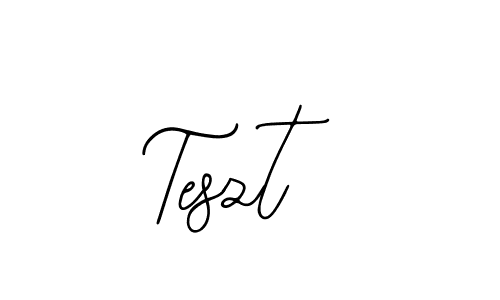 Make a beautiful signature design for name Teszt. Use this online signature maker to create a handwritten signature for free. Teszt signature style 12 images and pictures png