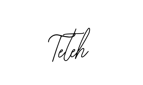 Teteh stylish signature style. Best Handwritten Sign (Bearetta-2O07w) for my name. Handwritten Signature Collection Ideas for my name Teteh. Teteh signature style 12 images and pictures png