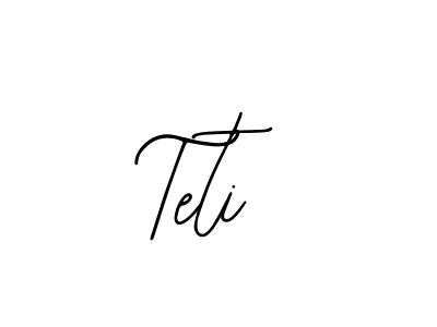 The best way (Bearetta-2O07w) to make a short signature is to pick only two or three words in your name. The name Teti include a total of six letters. For converting this name. Teti signature style 12 images and pictures png