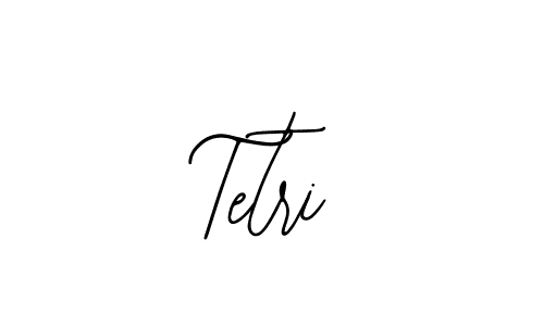 Use a signature maker to create a handwritten signature online. With this signature software, you can design (Bearetta-2O07w) your own signature for name Tetri. Tetri signature style 12 images and pictures png