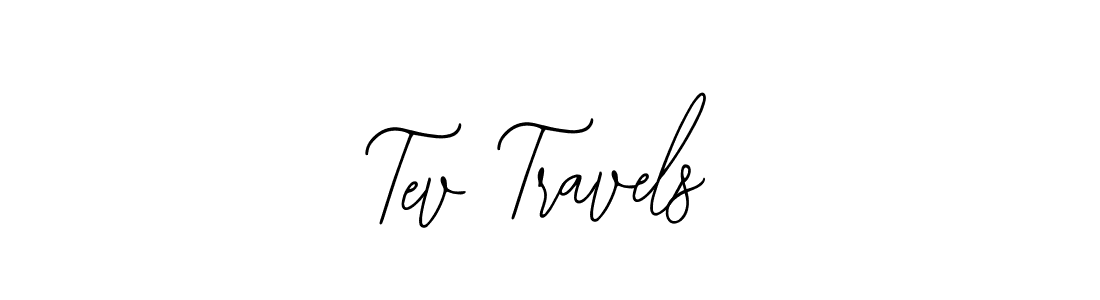 Also You can easily find your signature by using the search form. We will create Tev Travels name handwritten signature images for you free of cost using Bearetta-2O07w sign style. Tev Travels signature style 12 images and pictures png