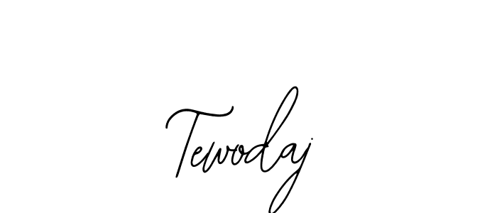 Also we have Tewodaj name is the best signature style. Create professional handwritten signature collection using Bearetta-2O07w autograph style. Tewodaj signature style 12 images and pictures png