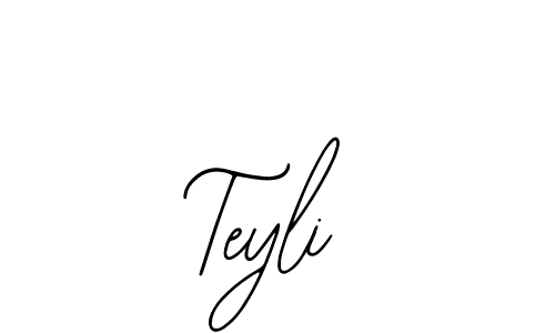 Teyli stylish signature style. Best Handwritten Sign (Bearetta-2O07w) for my name. Handwritten Signature Collection Ideas for my name Teyli. Teyli signature style 12 images and pictures png