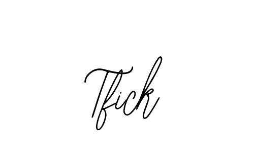 Bearetta-2O07w is a professional signature style that is perfect for those who want to add a touch of class to their signature. It is also a great choice for those who want to make their signature more unique. Get Tfick name to fancy signature for free. Tfick signature style 12 images and pictures png