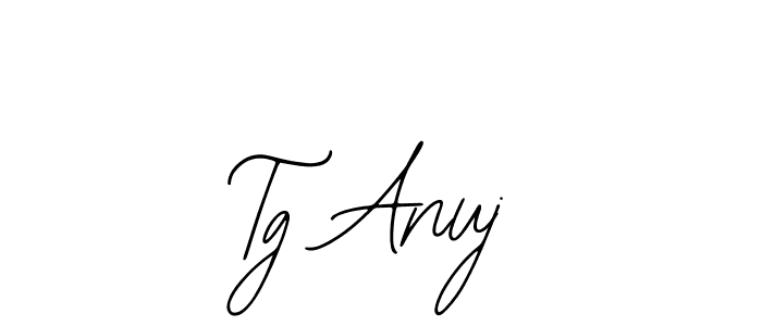 How to make Tg Anuj signature? Bearetta-2O07w is a professional autograph style. Create handwritten signature for Tg Anuj name. Tg Anuj signature style 12 images and pictures png