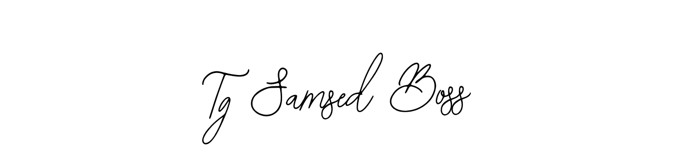 It looks lik you need a new signature style for name Tg Samsed Boss. Design unique handwritten (Bearetta-2O07w) signature with our free signature maker in just a few clicks. Tg Samsed Boss signature style 12 images and pictures png
