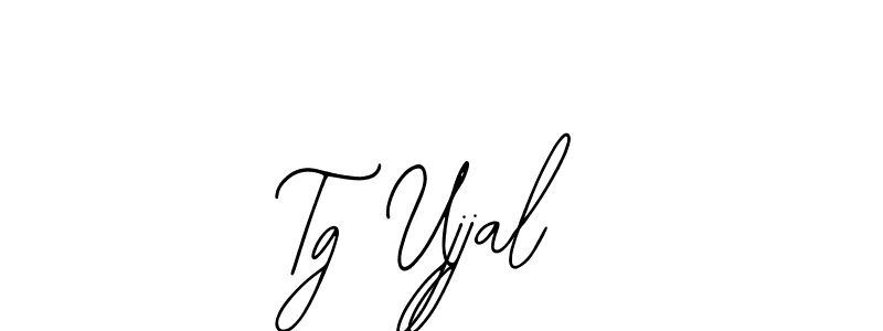 Also we have Tg Ujjal name is the best signature style. Create professional handwritten signature collection using Bearetta-2O07w autograph style. Tg Ujjal signature style 12 images and pictures png