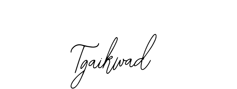 How to Draw Tgaikwad signature style? Bearetta-2O07w is a latest design signature styles for name Tgaikwad. Tgaikwad signature style 12 images and pictures png