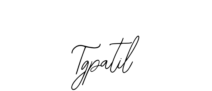 Use a signature maker to create a handwritten signature online. With this signature software, you can design (Bearetta-2O07w) your own signature for name Tgpatil. Tgpatil signature style 12 images and pictures png