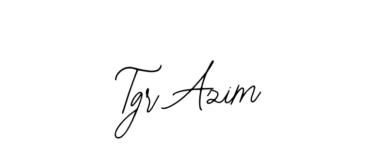 It looks lik you need a new signature style for name Tgr Azim. Design unique handwritten (Bearetta-2O07w) signature with our free signature maker in just a few clicks. Tgr Azim signature style 12 images and pictures png