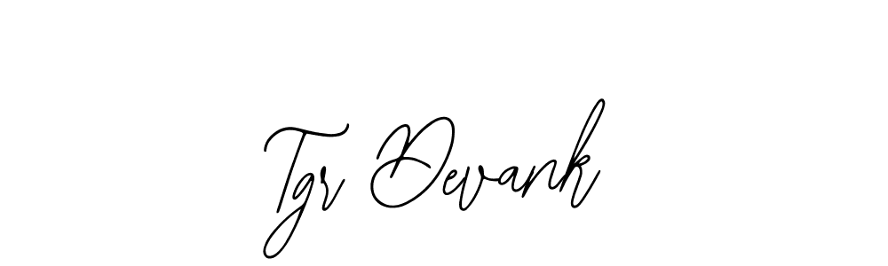 You should practise on your own different ways (Bearetta-2O07w) to write your name (Tgr Devank) in signature. don't let someone else do it for you. Tgr Devank signature style 12 images and pictures png
