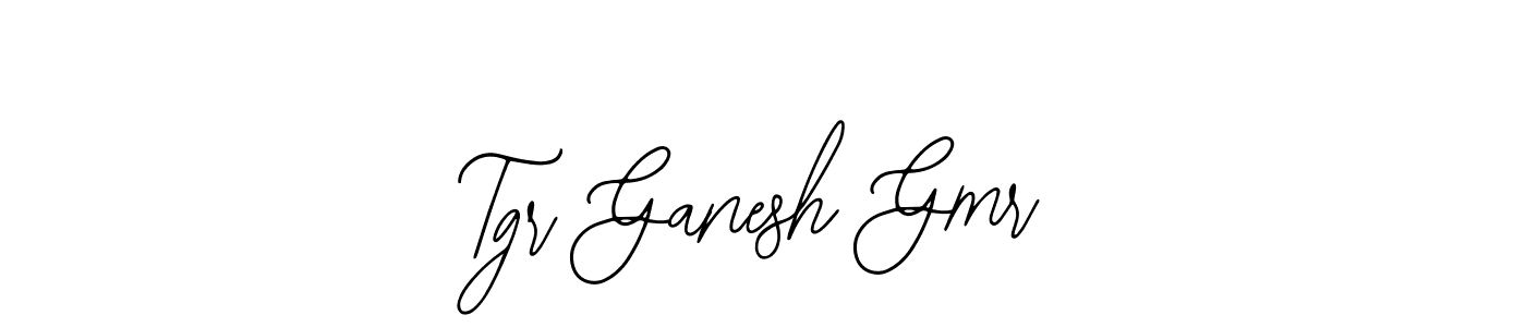 Design your own signature with our free online signature maker. With this signature software, you can create a handwritten (Bearetta-2O07w) signature for name Tgr Ganesh Gmr. Tgr Ganesh Gmr signature style 12 images and pictures png