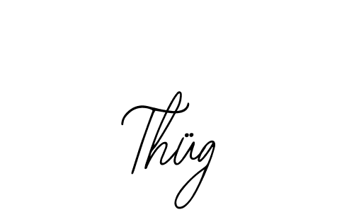 Create a beautiful signature design for name Thüg. With this signature (Bearetta-2O07w) fonts, you can make a handwritten signature for free. Thüg signature style 12 images and pictures png
