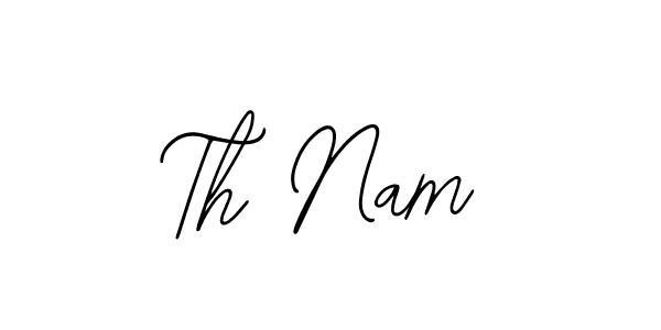 Make a beautiful signature design for name Th Nam. With this signature (Bearetta-2O07w) style, you can create a handwritten signature for free. Th Nam signature style 12 images and pictures png