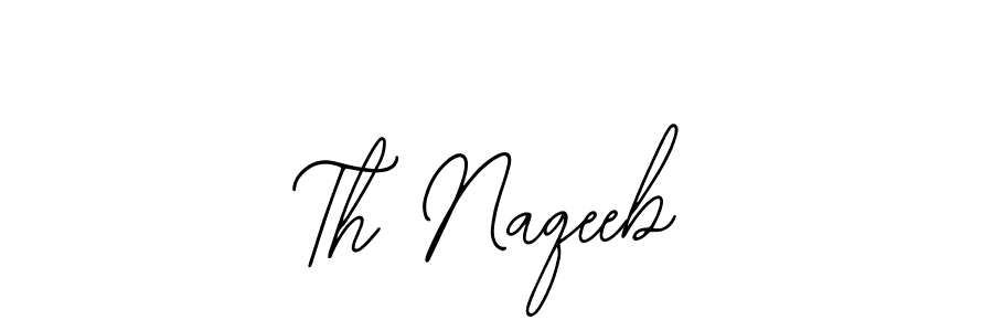 How to make Th Naqeeb signature? Bearetta-2O07w is a professional autograph style. Create handwritten signature for Th Naqeeb name. Th Naqeeb signature style 12 images and pictures png