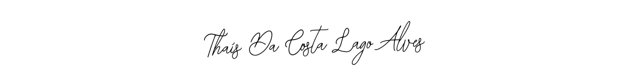 Thaís Da Costa Lago Alves stylish signature style. Best Handwritten Sign (Bearetta-2O07w) for my name. Handwritten Signature Collection Ideas for my name Thaís Da Costa Lago Alves. Thaís Da Costa Lago Alves signature style 12 images and pictures png