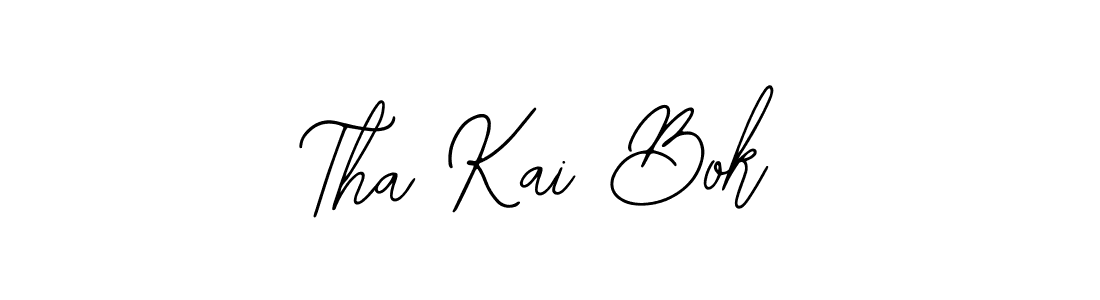 How to Draw Tha Kai Bok signature style? Bearetta-2O07w is a latest design signature styles for name Tha Kai Bok. Tha Kai Bok signature style 12 images and pictures png