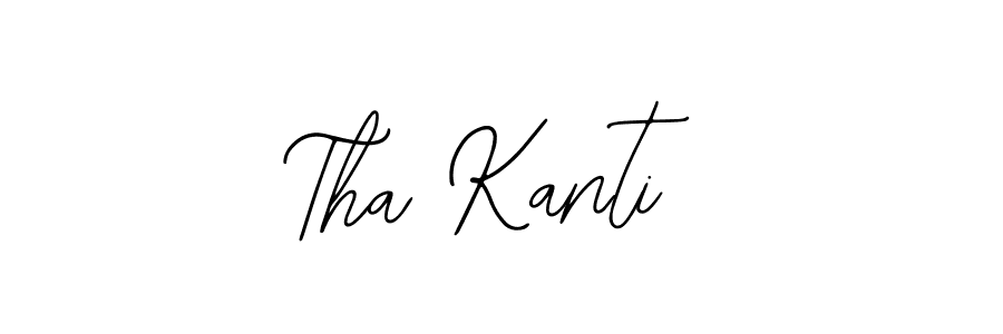 You should practise on your own different ways (Bearetta-2O07w) to write your name (Tha Kanti) in signature. don't let someone else do it for you. Tha Kanti signature style 12 images and pictures png