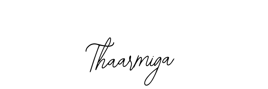 Bearetta-2O07w is a professional signature style that is perfect for those who want to add a touch of class to their signature. It is also a great choice for those who want to make their signature more unique. Get Thaarmiga name to fancy signature for free. Thaarmiga signature style 12 images and pictures png