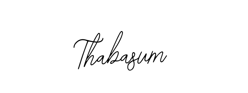 Thabasum stylish signature style. Best Handwritten Sign (Bearetta-2O07w) for my name. Handwritten Signature Collection Ideas for my name Thabasum. Thabasum signature style 12 images and pictures png