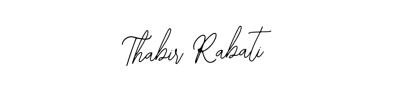 Once you've used our free online signature maker to create your best signature Bearetta-2O07w style, it's time to enjoy all of the benefits that Thabir Rabati name signing documents. Thabir Rabati signature style 12 images and pictures png