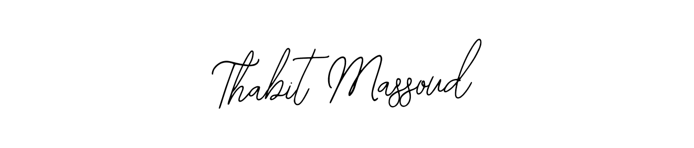 This is the best signature style for the Thabit Massoud name. Also you like these signature font (Bearetta-2O07w). Mix name signature. Thabit Massoud signature style 12 images and pictures png